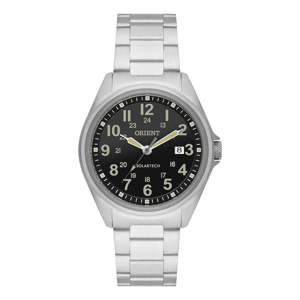 Relógio Orient Masculino SolarTech MBSS1492 P2SX Prata