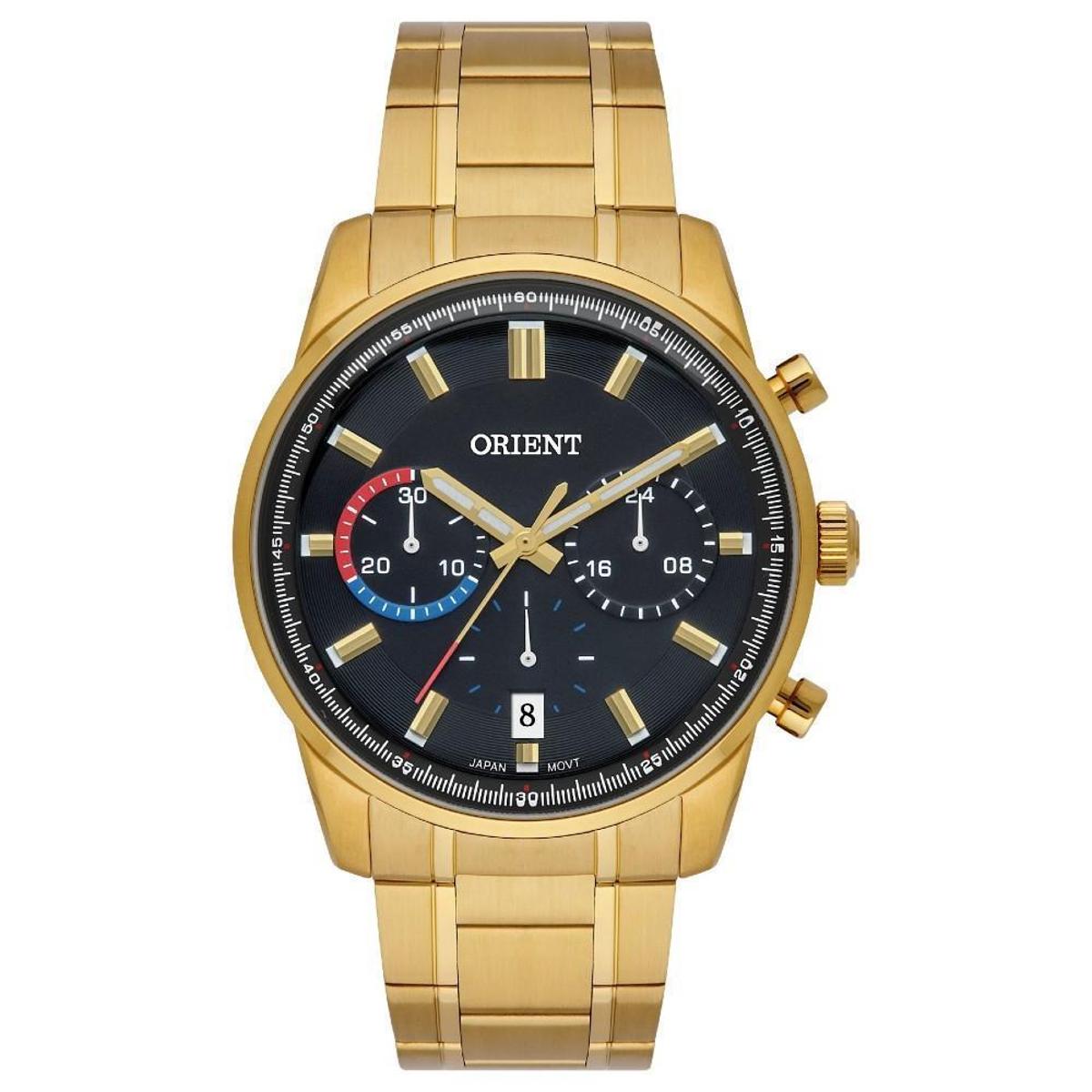 Relógio Orient Masculino Sport MGSSC060 P1KX - Dourado | Netshoes