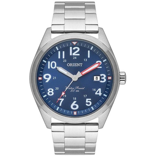 Relógio Orient Masculino Sport - Prata+Azul é ruim? Relógio Orient Masculino Sport - Prata+Azul é boa?