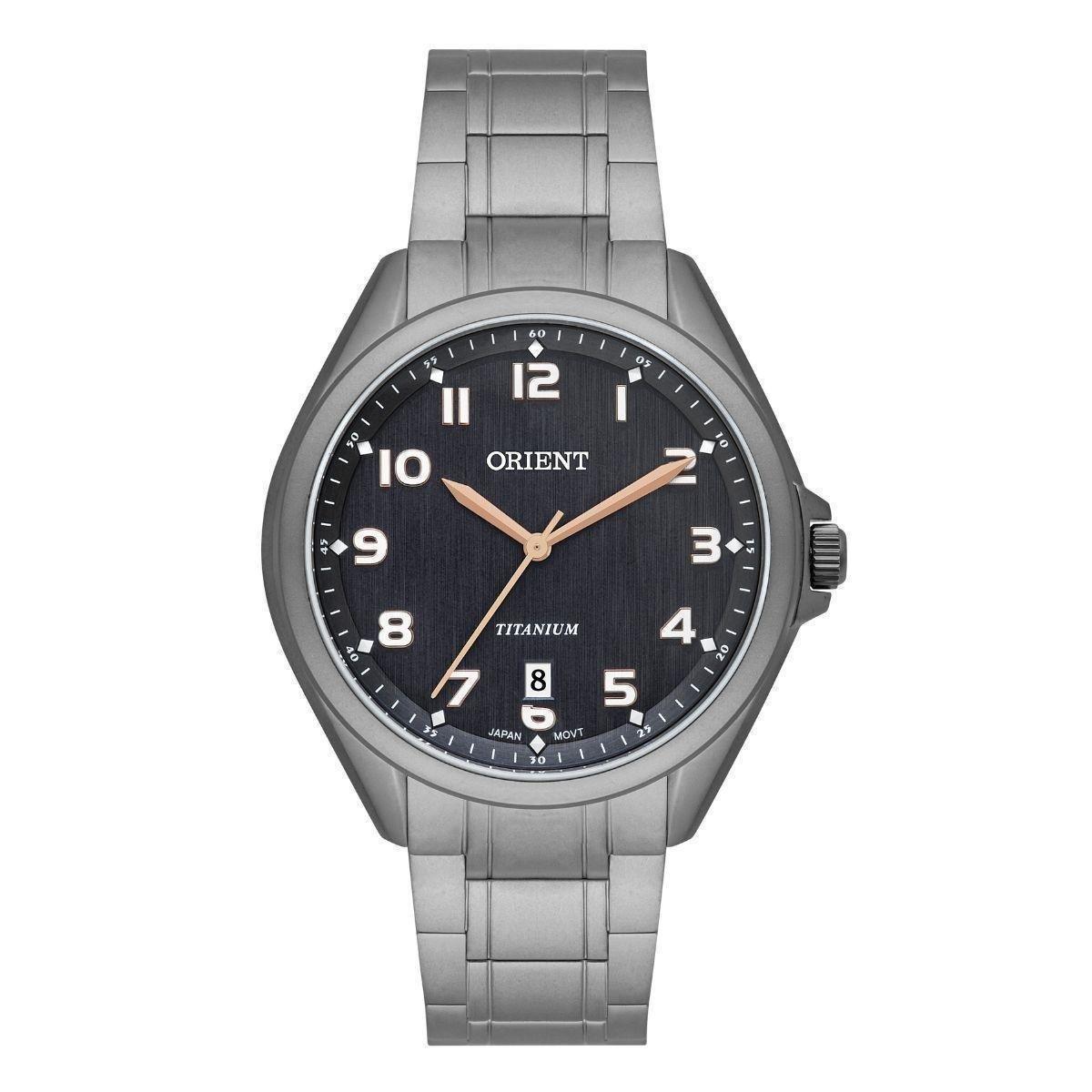 Relógio Orient Masculino Titanium MBTT1001 G2GX - Incolor | Netshoes