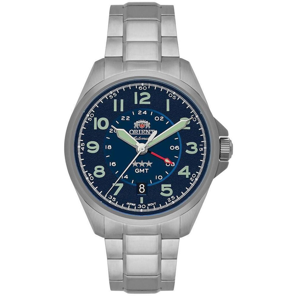 Relógio Orient   Nhss0 Dsx Automático  GMT