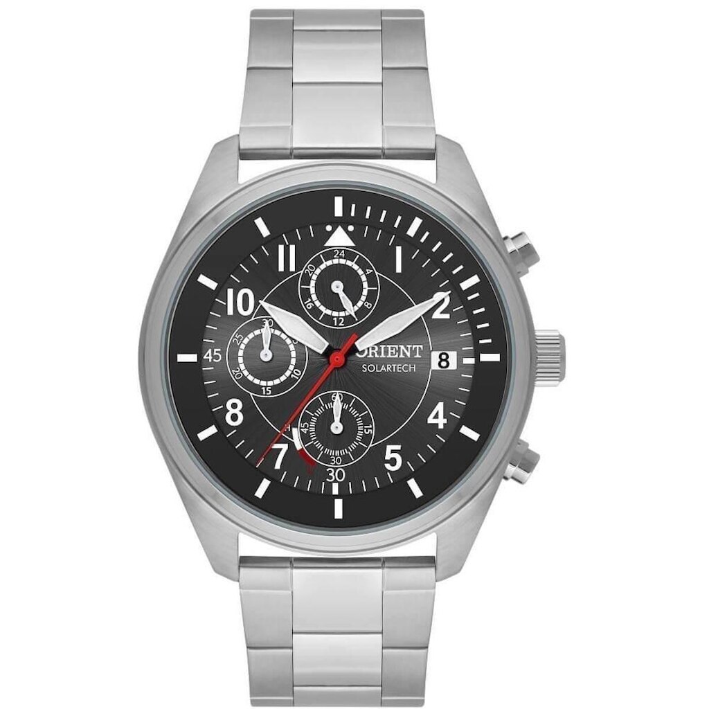 Relógio Orient SolarTech Masculino MBSSC249 P2SX - Troca Pulseira.