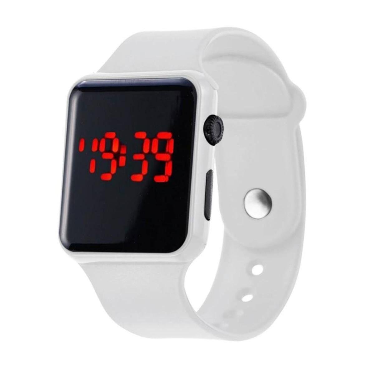 Relogio led branco Clearance