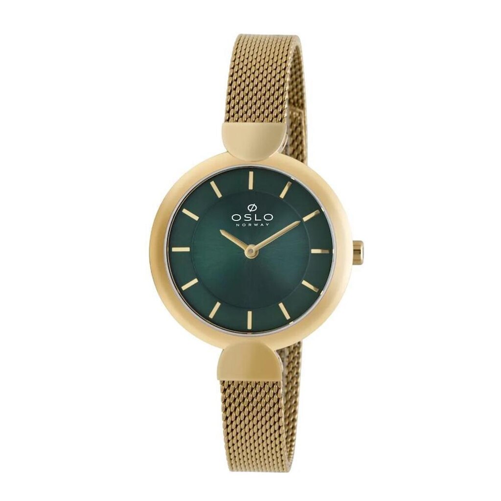 Relógio Oslo Feminino Ref: Ofgsss9t0024 E1kx Slim Dourado