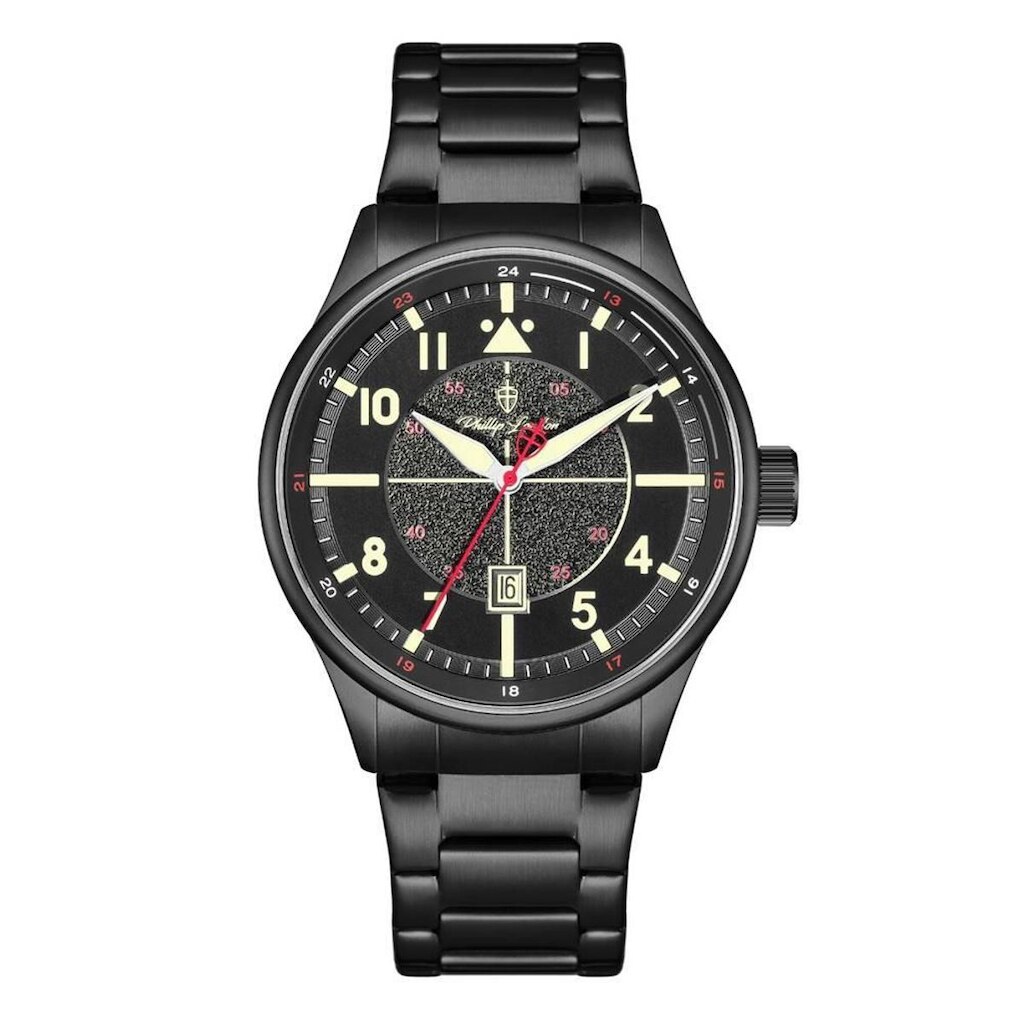 Relógio Phillip London Militar Black
