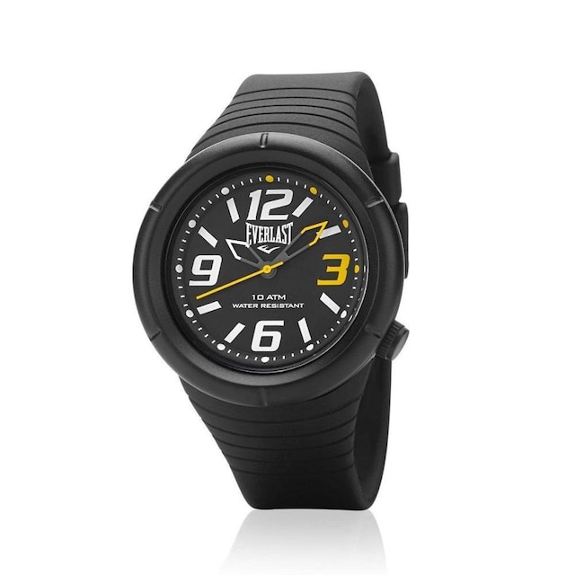 Relógio Pulso Everlast E666 Caixa E Pulseira Abs Masculino - Preto Menor preço em Relógio Pulso Everlast E666 Caixa E Pulseira Abs Masculino - Preto