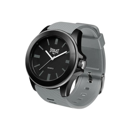 Relógio Pulso Everlast Masculino Analógico Estilo E7211 - Cinza Menor preço em Relógio Pulso Everlast Masculino Analógico Estilo E7211 - Cinza