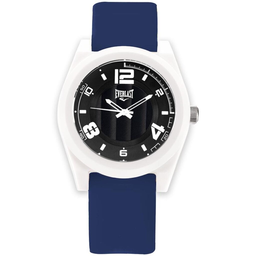 Relógio Pulso Masculino Everlast Analógico Silicone Moderno