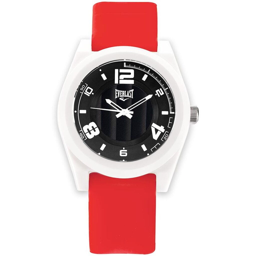 Relógio Pulso Masculino Everlast Analógico Silicone Moderno