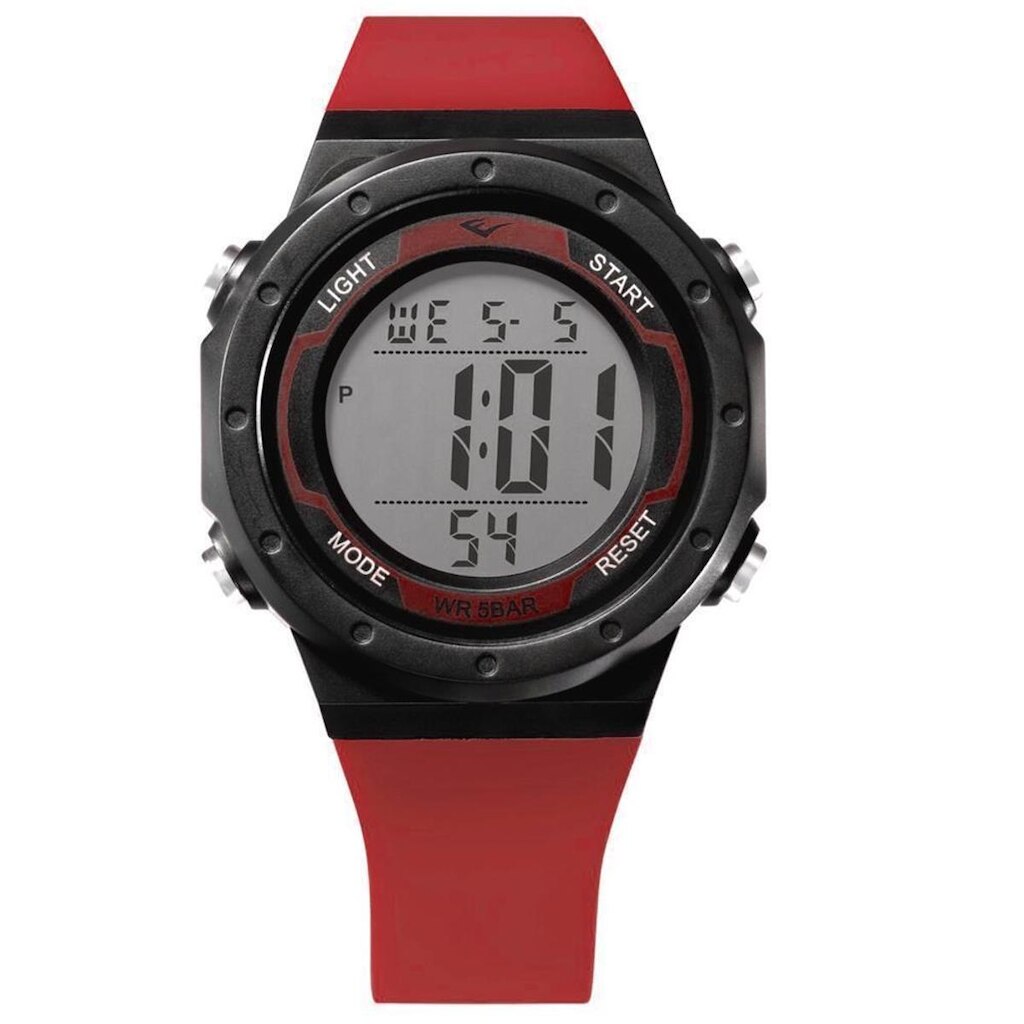 Relógio Pulso Masculino Everlast Digital Pulseira Ajustável