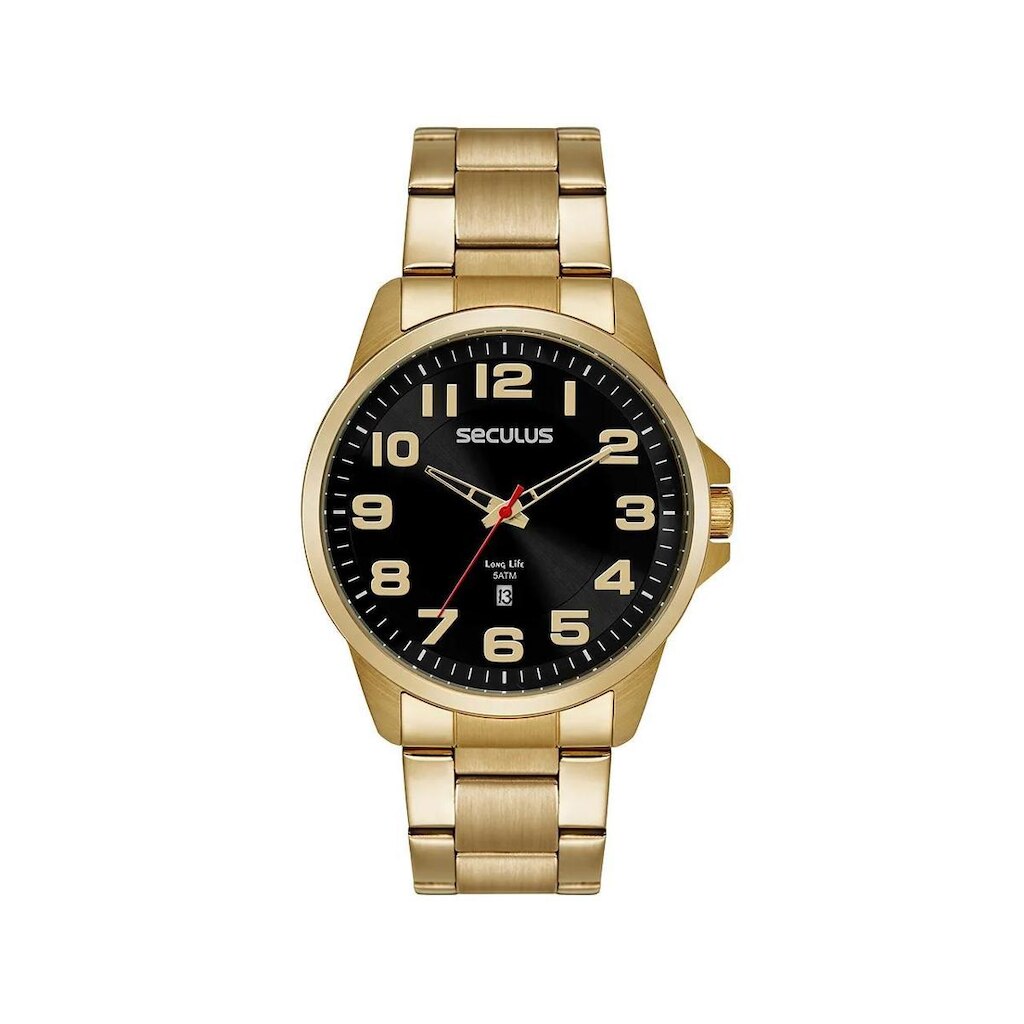 Relógio Seculus 23752G0SVNC3 41mm Aço Inox