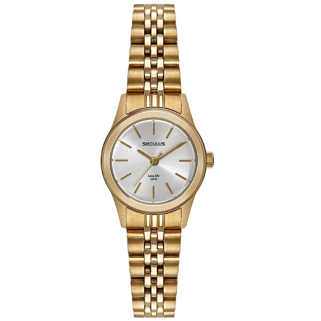 Relógio Seculus 44193LPSVDA1 Feminino 25mm Aço Inox com Bolsa