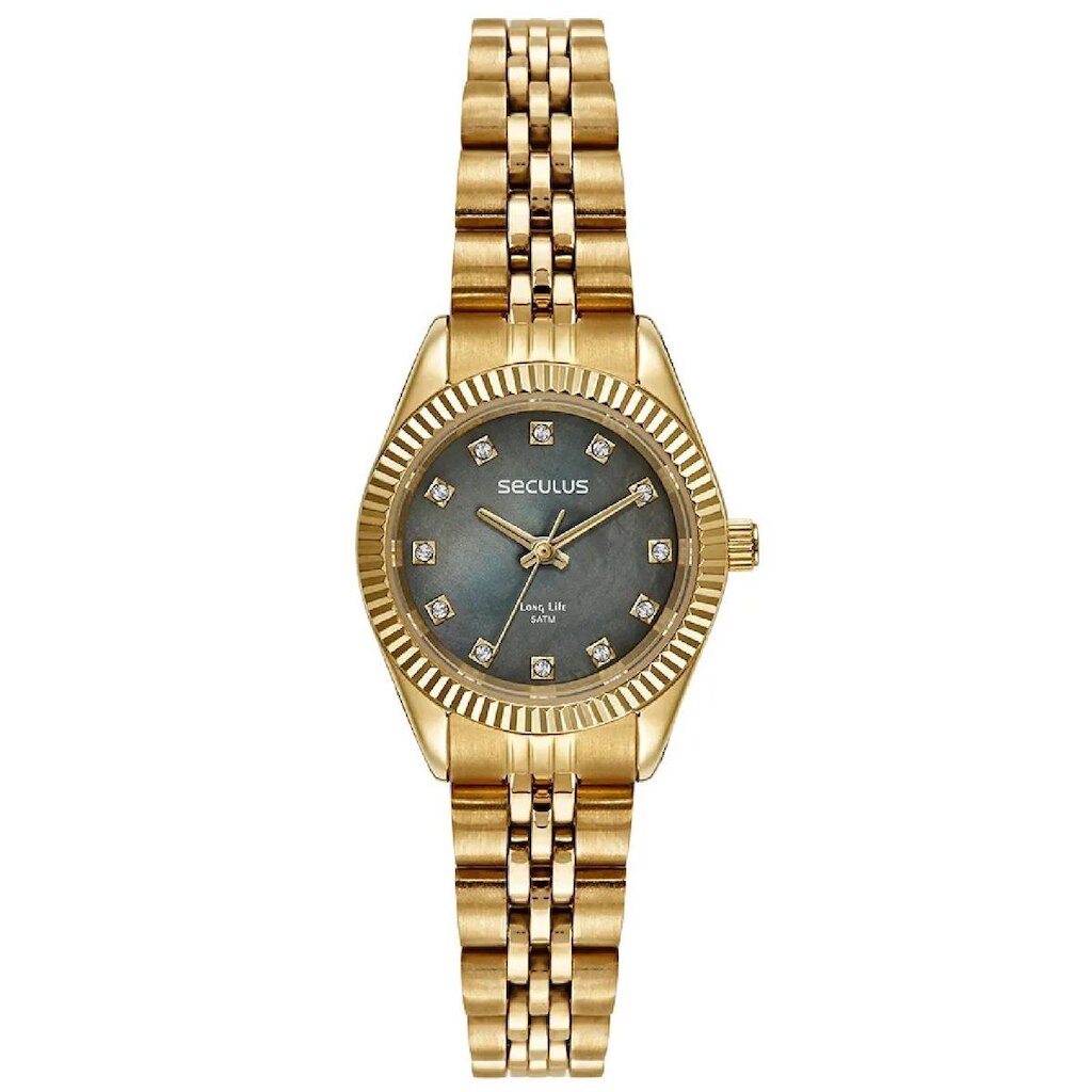 Relógio Seculus 77257LPSVDA1 Feminino 24mm Aço Inox