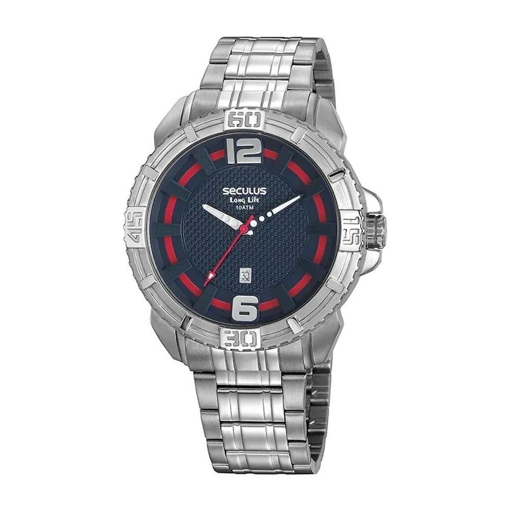 Relógio Seculus Analógico Long Life Masculino