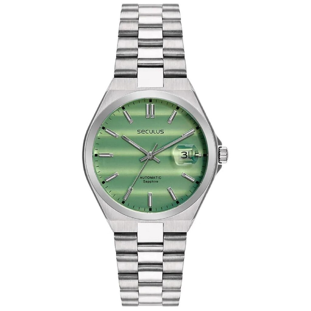 Relógio Seculus Automático 77313G0SVNA5 Verde Pistache