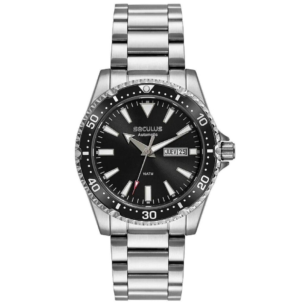 Relógio Seculus Diver Automático 44237G0SVNA1 Prata