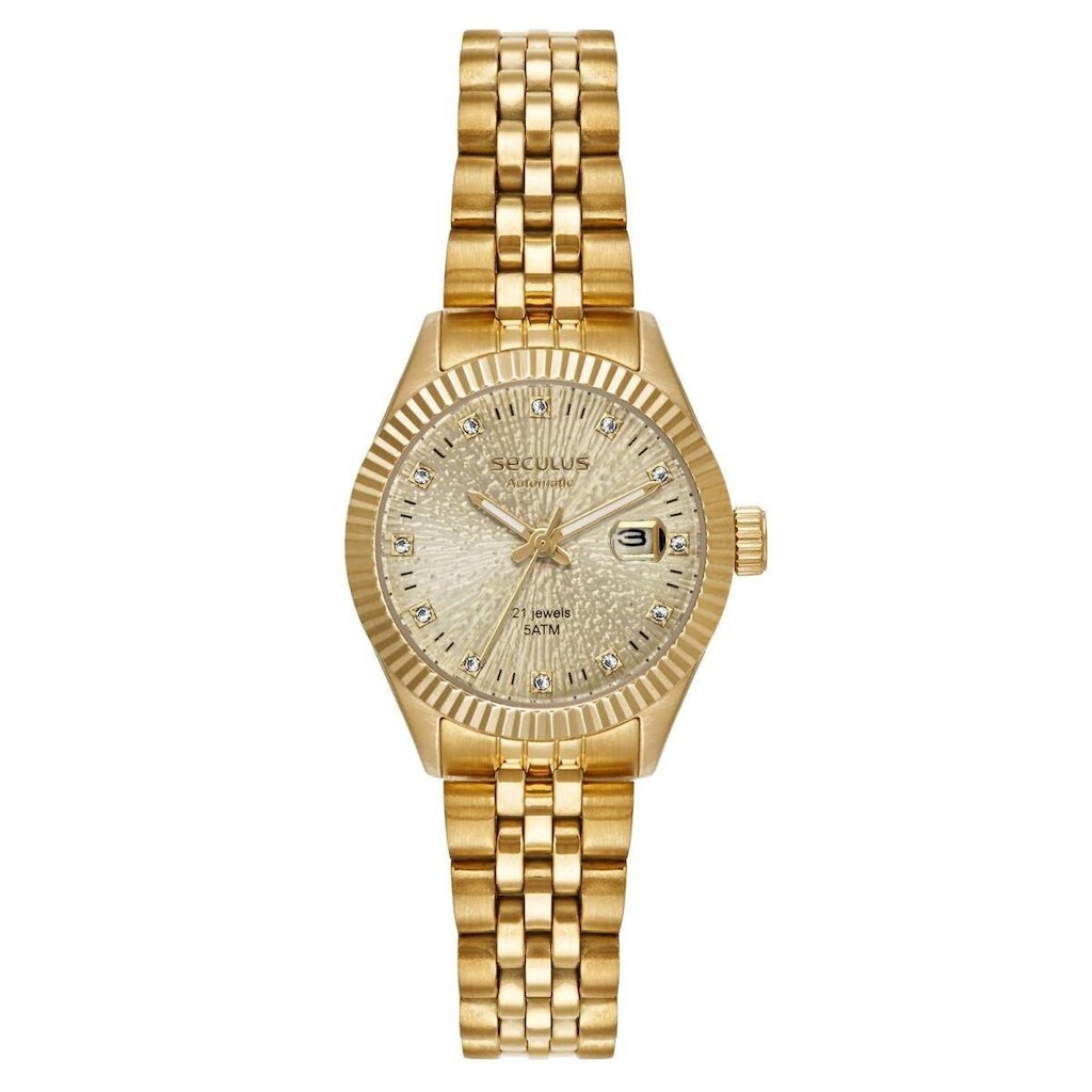 Relógio Seculus Feminino Automático 44291LPSVDA2