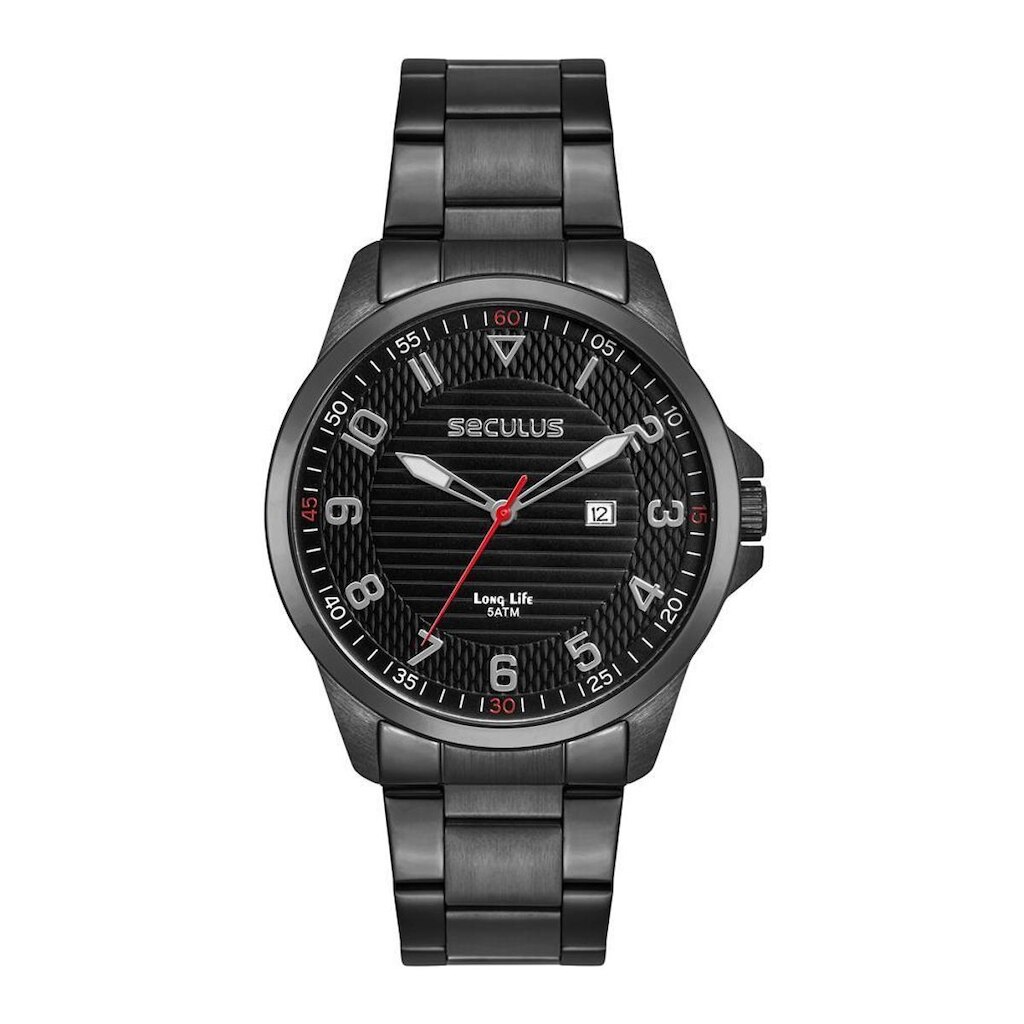 Relógio Seculus   gpsvpa Casual Black