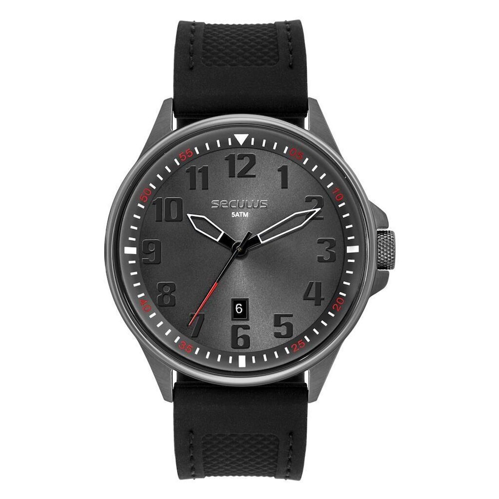 Relógio Seculus   gpsvpu Esportivo Black