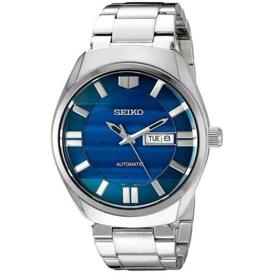 Relógio Seiko Masculino Automático SNKN03B1 A1SX - Prata Menor preço em Relógio Seiko Masculino Automático SNKN03B1 A1SX - Prata