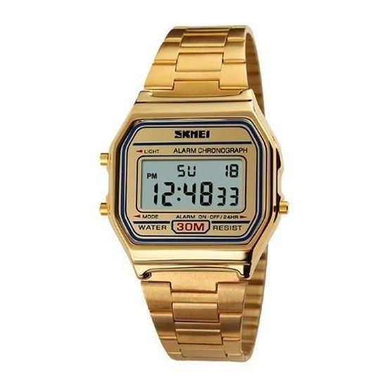 Relógio Skmei Digital 1123 - Dourado