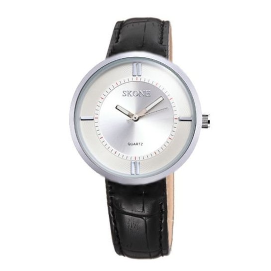 Relógio Skone Analógico 9100 - Prata
