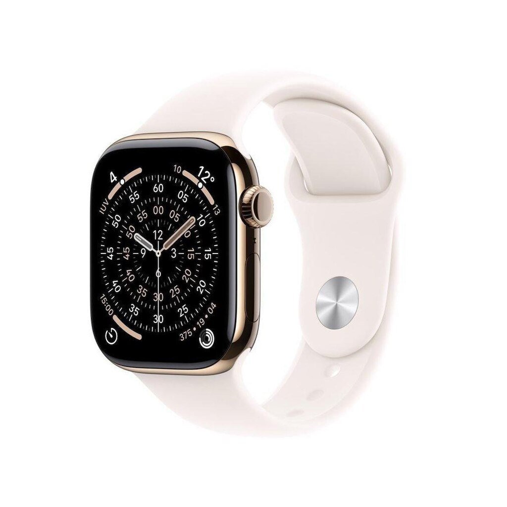 Relógio Smart Apple Series 11 GPS Cellular Titânio 42 mm Pulseira Esportiva P/M