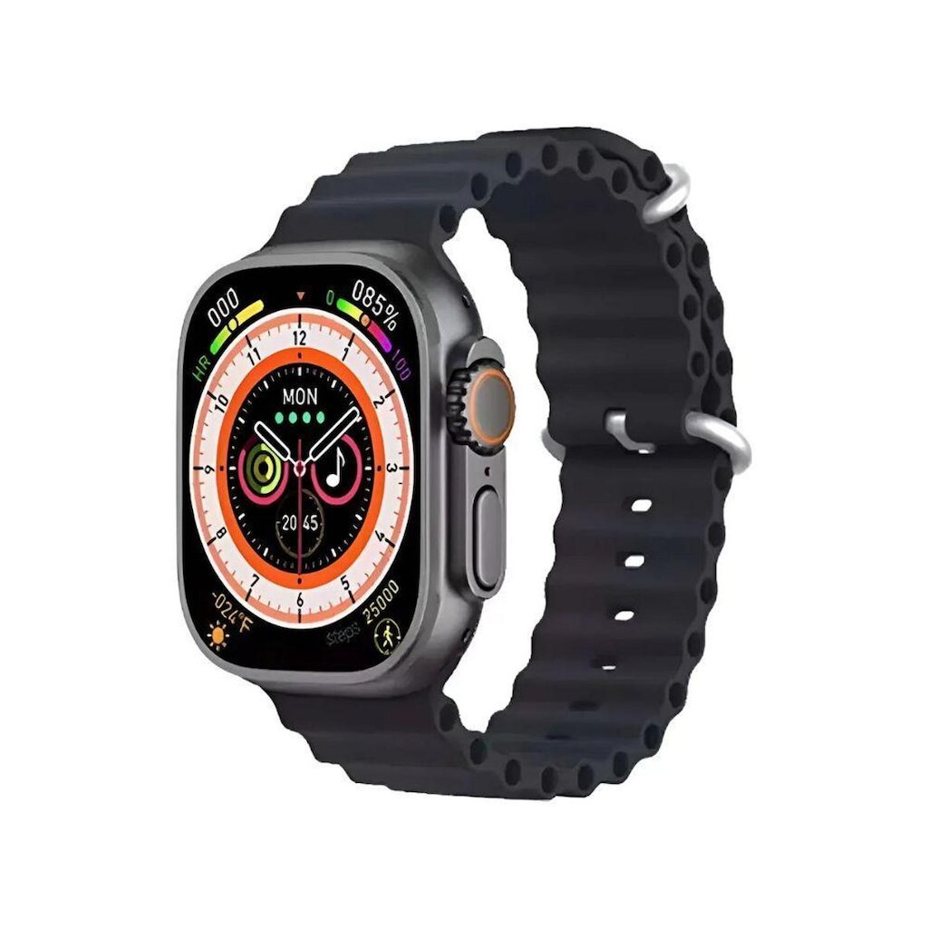 Relógio Smartwatch Cu10 Ultra 49mm + 2 Pulseiras Preto
