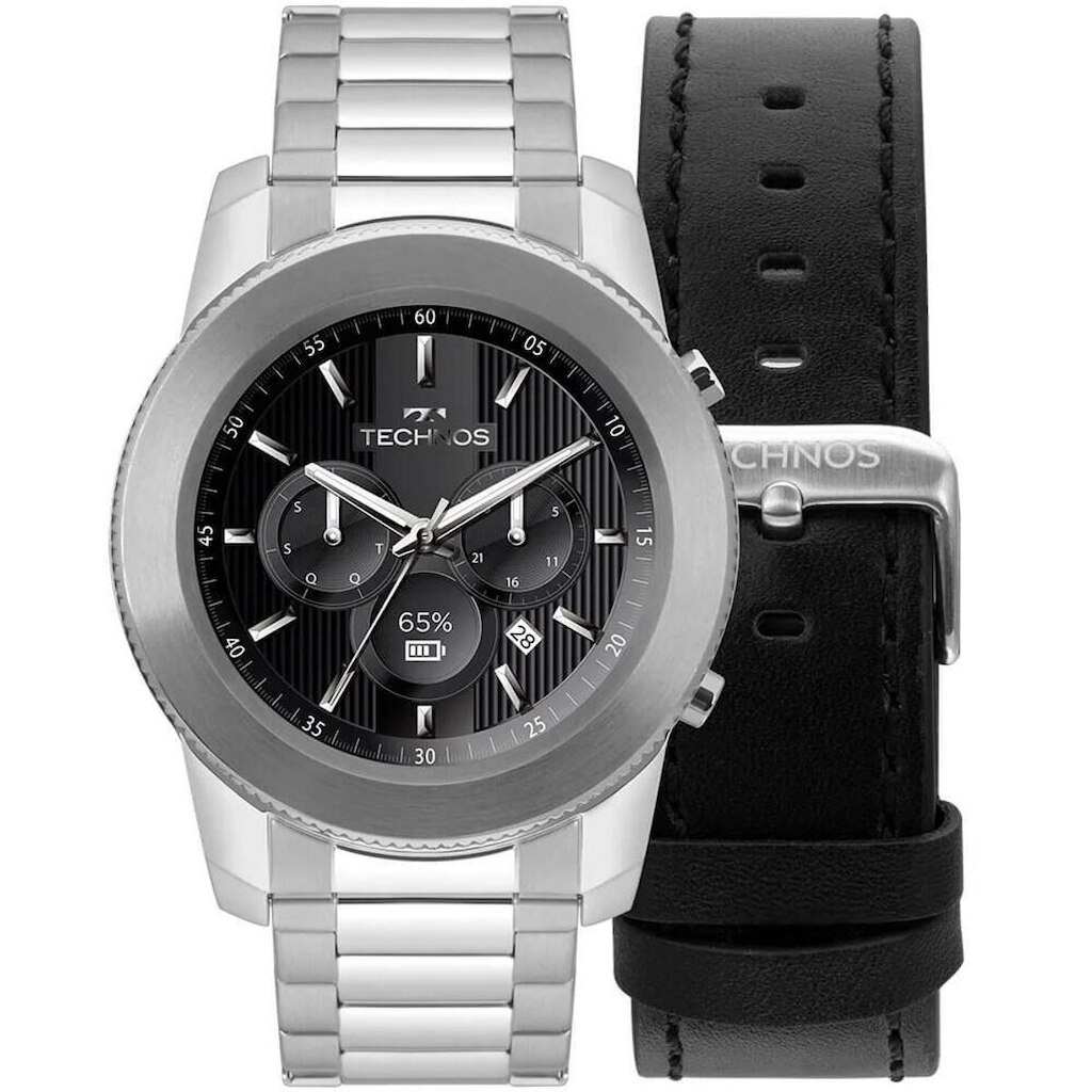 Relógio Smartwatch Technos Troca Pulseira Connect Duo Masculino