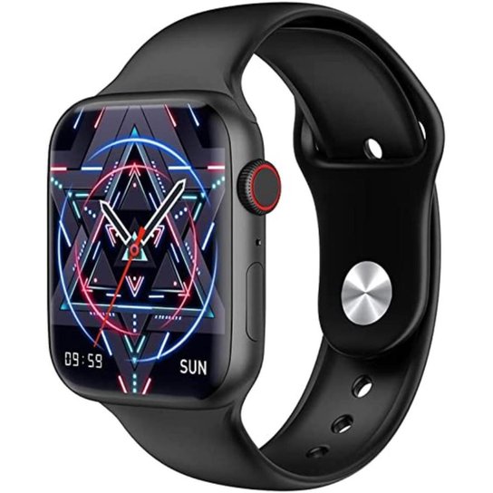 Relogio Smartwatch W28 Pro Lançamento 2023 Watch 8 Séries Notificaçoes Bluetooth iOS Siri Android - Preto Menor preço em Relogio Smartwatch W28 Pro Lançamento 2023 Watch 8 Séries Notificaçoes Bluetooth iOS Siri Android - Preto