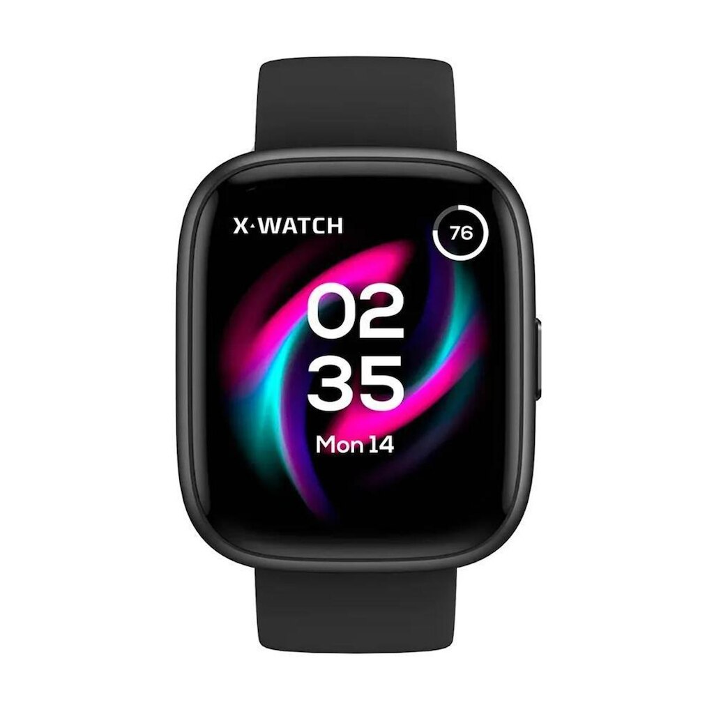 Relógio Smartwatch X-Watch Prisma Black Touch Screen