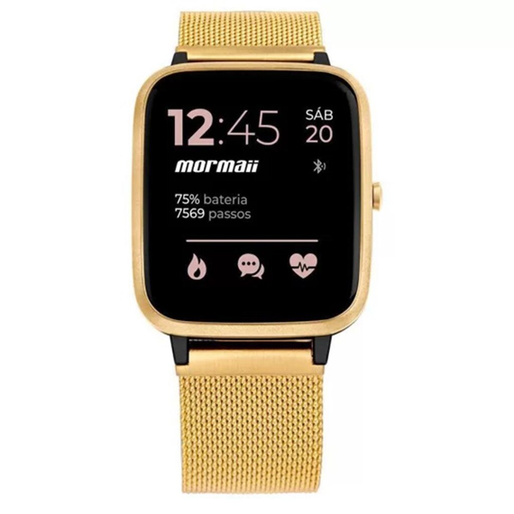 Relogio Smartwatches Puls Metal MOLIFEGAF/7D Mormaii