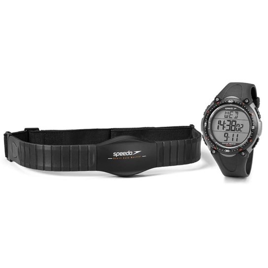 Relógio Speedo Digital Monitor Cardíaco 80565G0EPNP2 Masculino - Preto Menor preço em Relógio Speedo Digital Monitor Cardíaco 80565G0EPNP2 Masculino - Preto