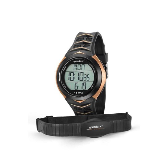 Relógio Speedo Digital Monitor Cardíaco 80621G0EVNP3 Masculino - Preto Menor preço em Relógio Speedo Digital Monitor Cardíaco 80621G0EVNP3 Masculino - Preto