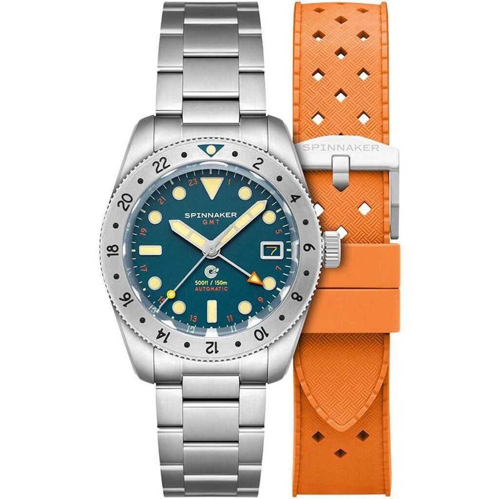 Relógio SPINNAKER Croft 39 GMT Automatic Pacific Pulse SP-5157-55