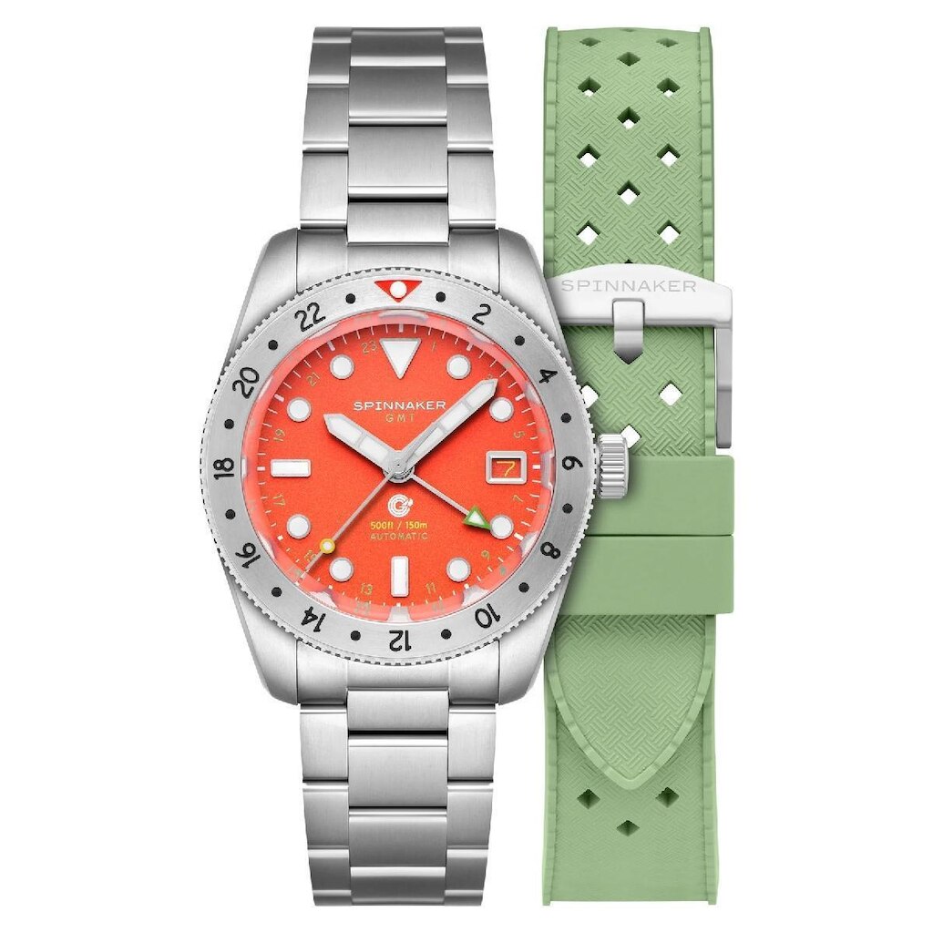 Relógio Spinnaker Croft GMT Automatic Flame Red SP-5157-33