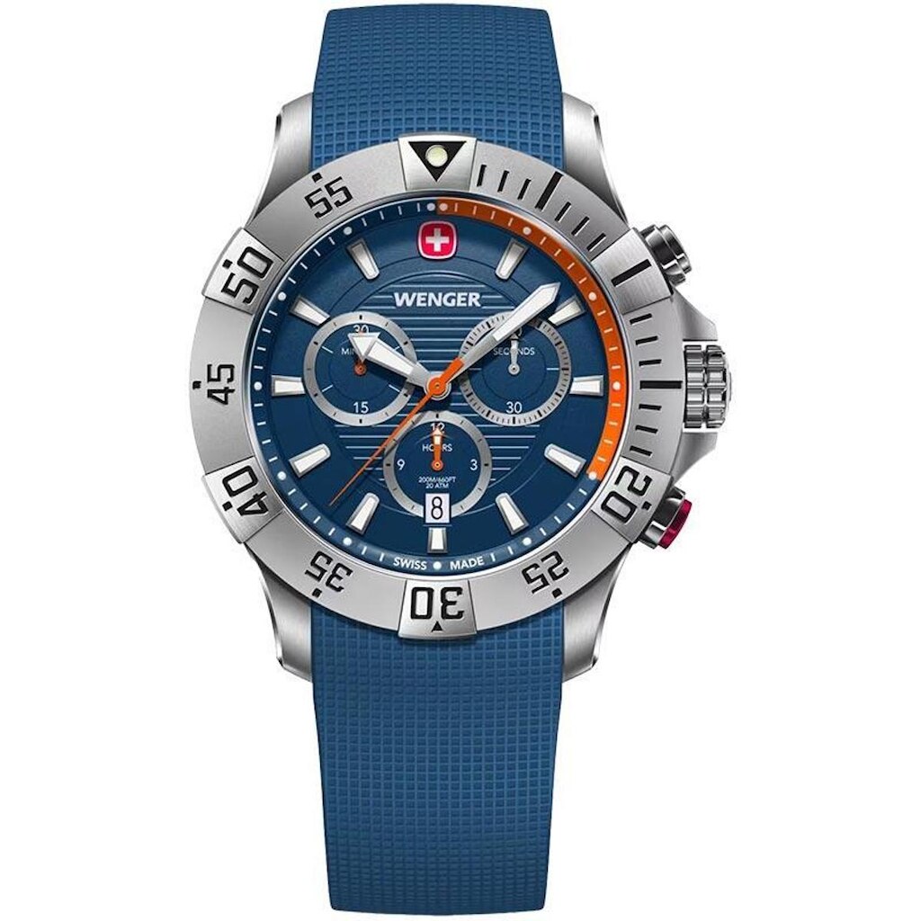 Relógio Suíço Wenger Seaforce Chrono Azul 01.0643.124