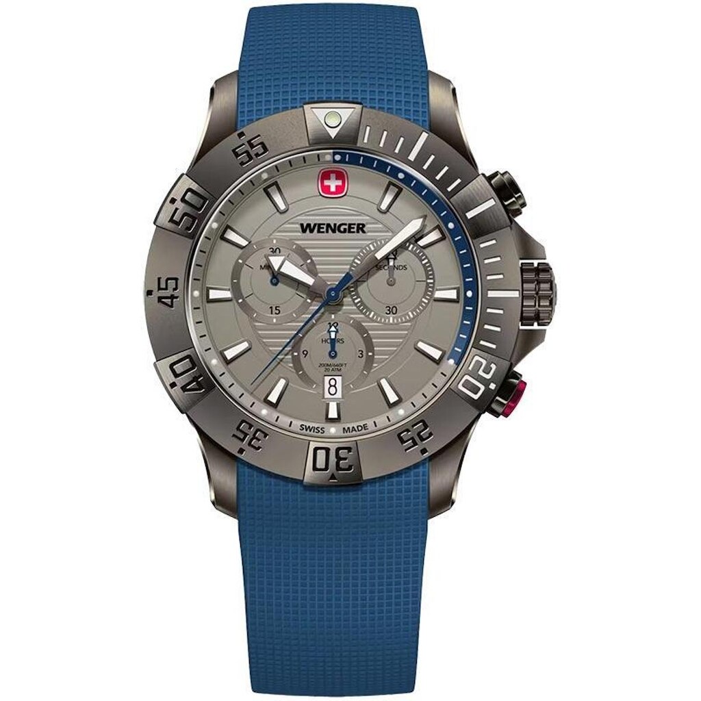 Relógio Suíço Wenger Seaforce Chrono Azul 01.0643.126