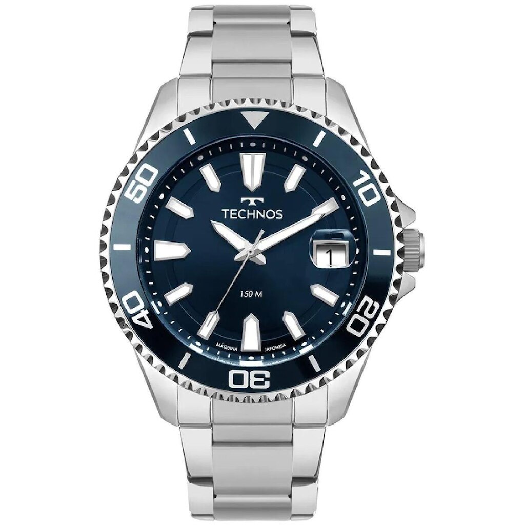 Relógio Technos Acqua 2415EK/1A Prata Masculino