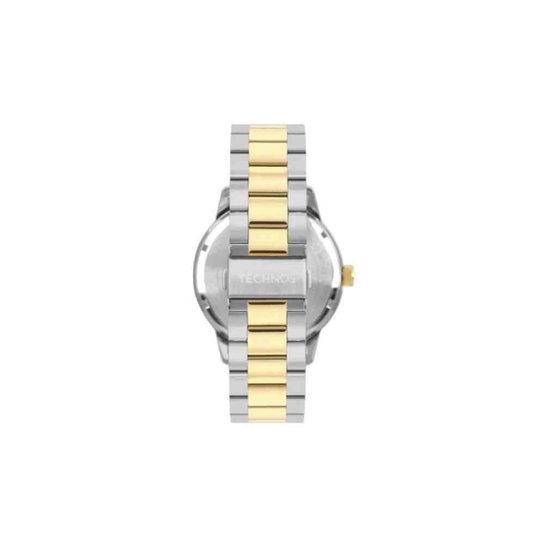 Relógio Technos Executive Prata Dourado Masculino 2115TVN/1K