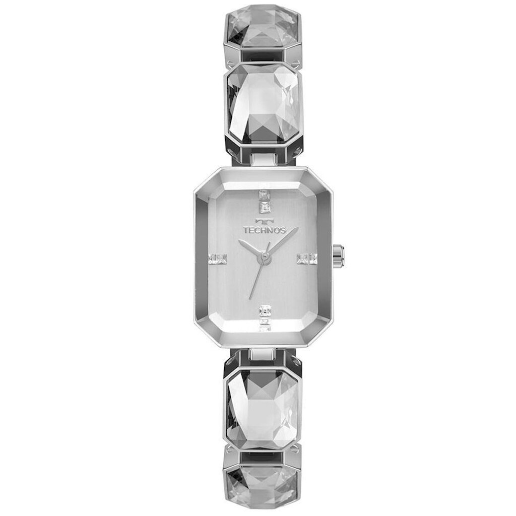Relógio Technos Feminino Crystal Prata - 2036NBT/1K