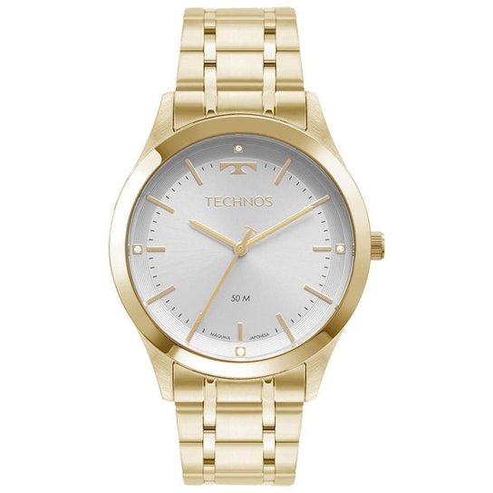 Relógio Technos Feminino Dress Dourado - 2036MQH/1K 2036MQH/1K - Dourado Menor preço em Relógio Technos Feminino Dress Dourado - 2036MQH/1K 2036MQH/1K - Dourado