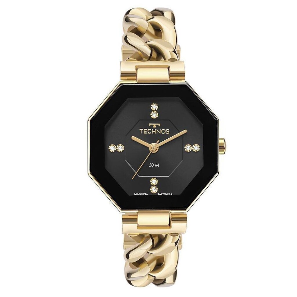 Relógio Technos Feminino Elos Dourado 2036MTO/1P