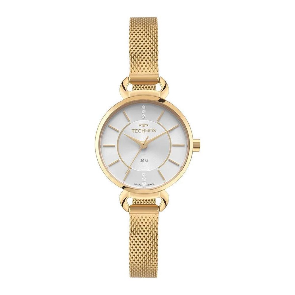 Relógio Technos Feminino Mini Dourado - 2035NBQ/1K