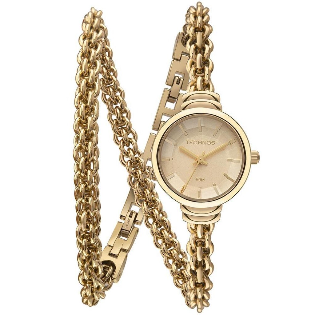 Relógio Technos Feminino Mini Joia Dourado - 2035NDO/1X
