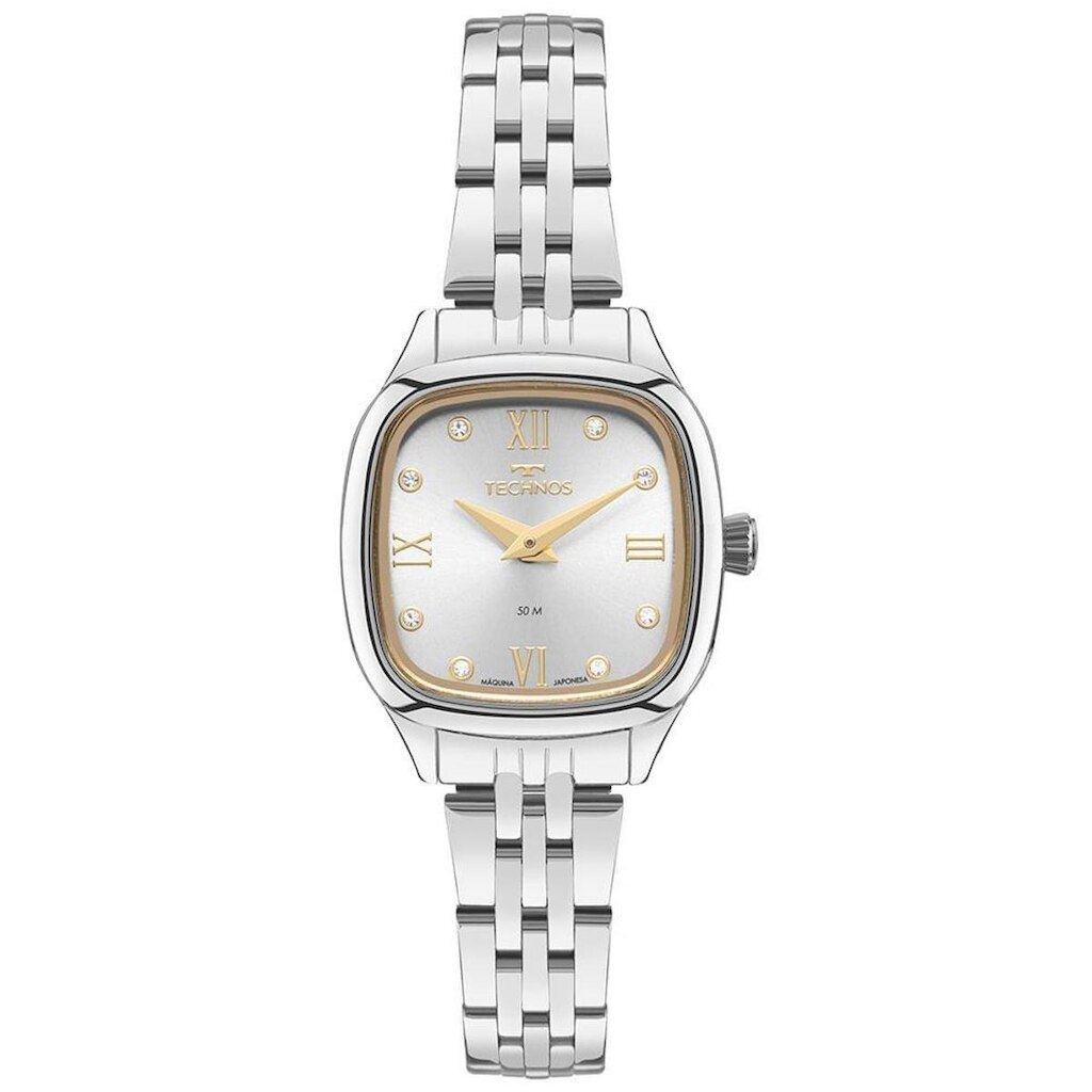 Relógio Technos Feminino Mini Prata - 2025LUN/1K