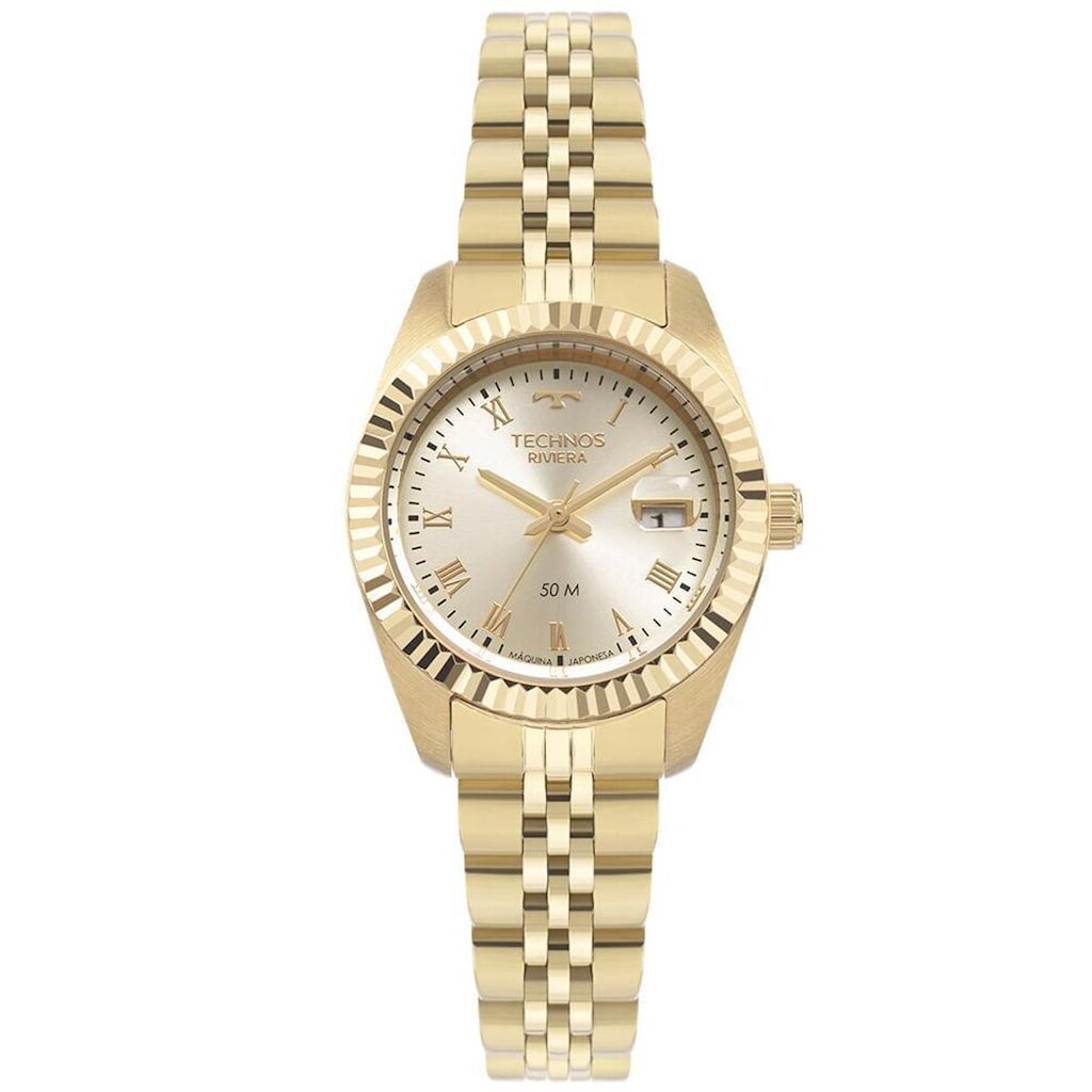 Relógio Technos Feminino Riviera Dourado - 2015CEO/1X 2015CEO/1X