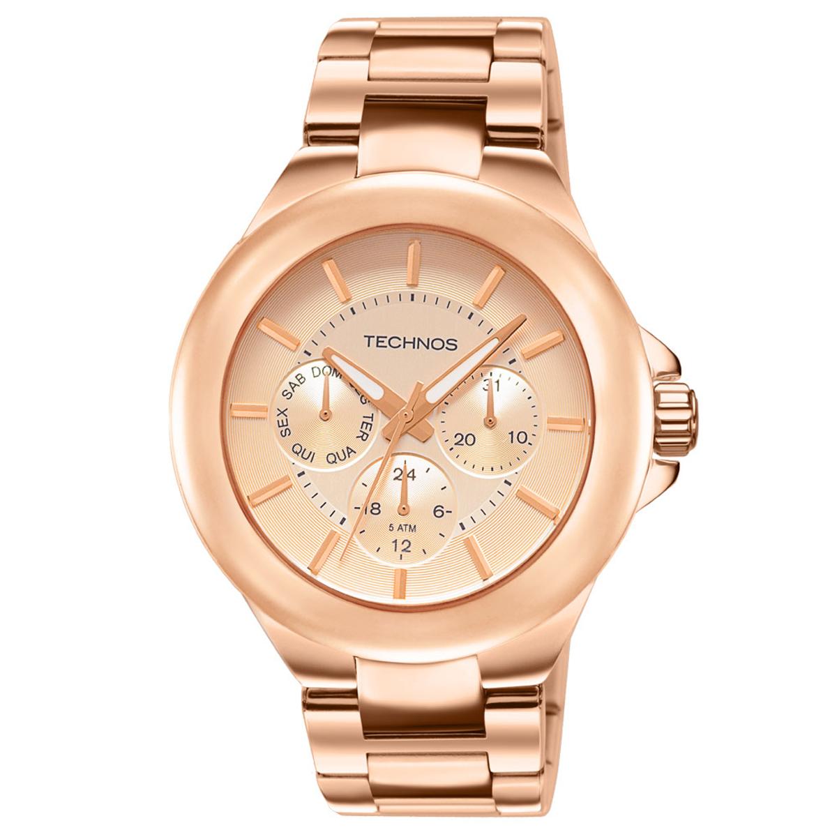 Relógio Technos Feminino Rose Gold - 6P29AEN/4T 6P29AEN/4T | Netshoes