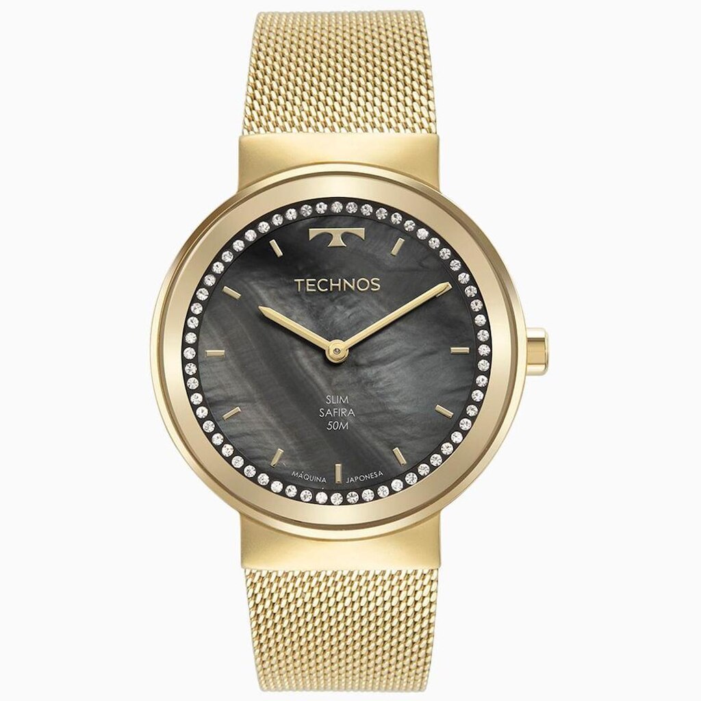 Relógio Technos Feminino Slim Dourado - GL22AG/1P GL22AG/1P
