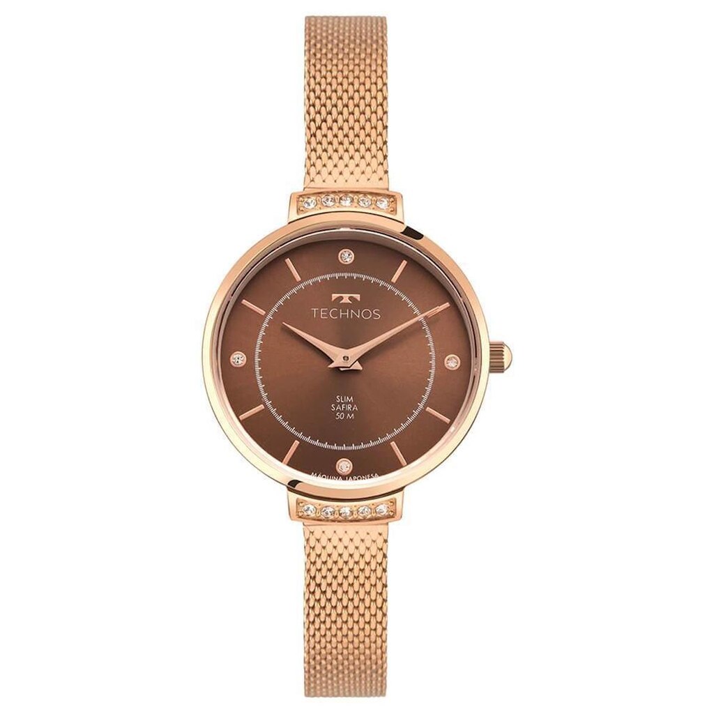 Relógio Technos Feminino Slim VJ20AA/1M - Safira
